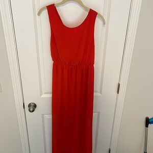 Red Maxi Dress
